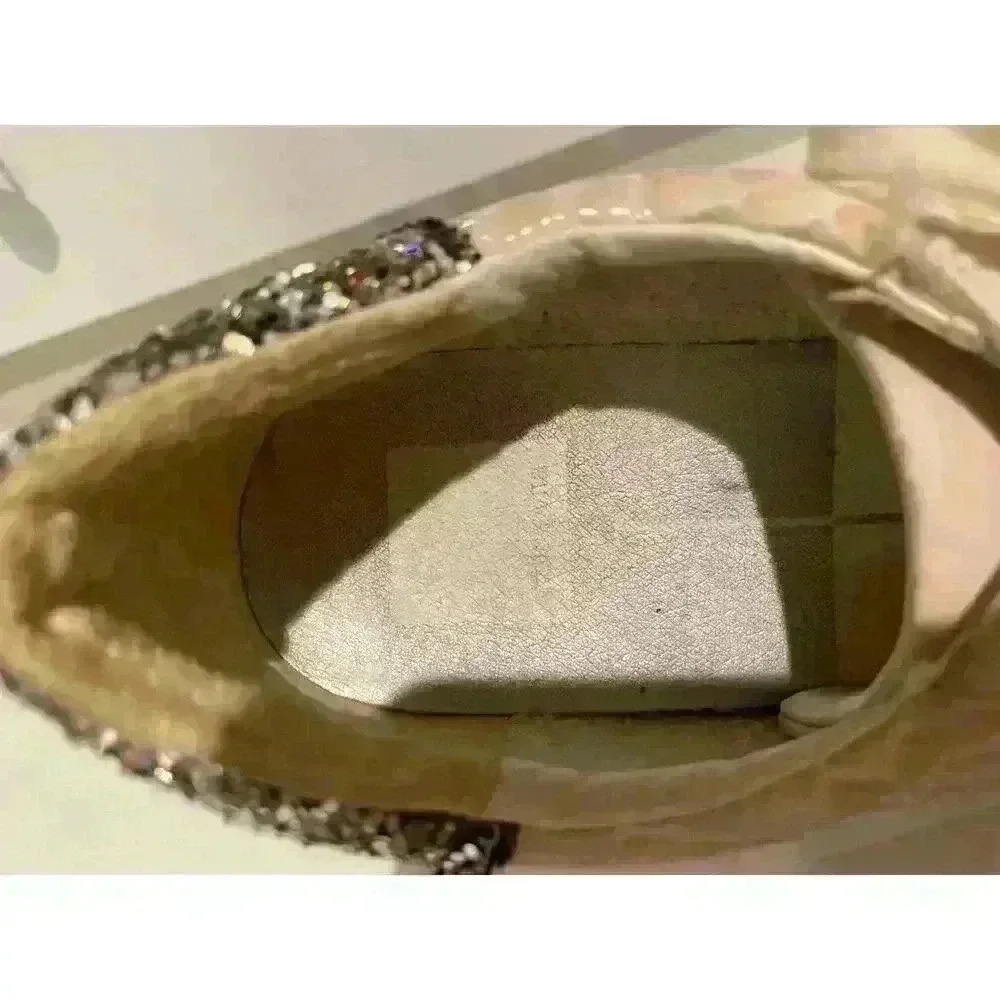 Dolce Vita Nino Women's Snakeskin and Glitter Sneaker, sz 9 - Picture 9 of 9